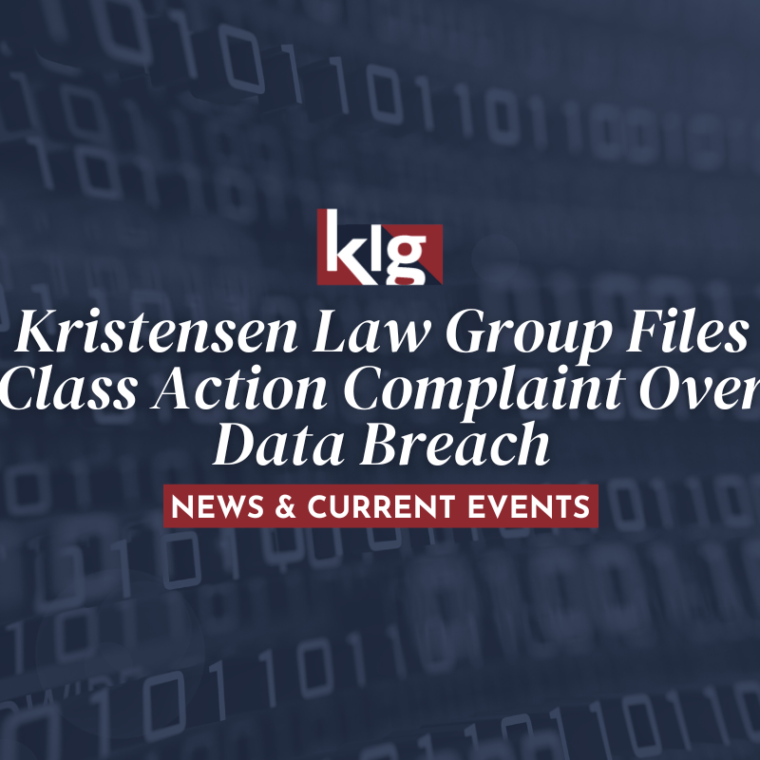 Kristensen Law Group Files Class Action Complaint Over Data Breach